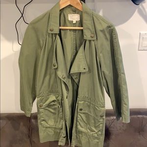 Current Elliot Green Army Jacket